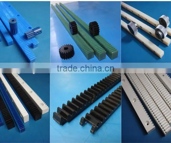 Hot Sale OEM&ODM MC Nylon Gear Rack for Sliding Gate Nylon6 Gear Rack and Pinion photo-6