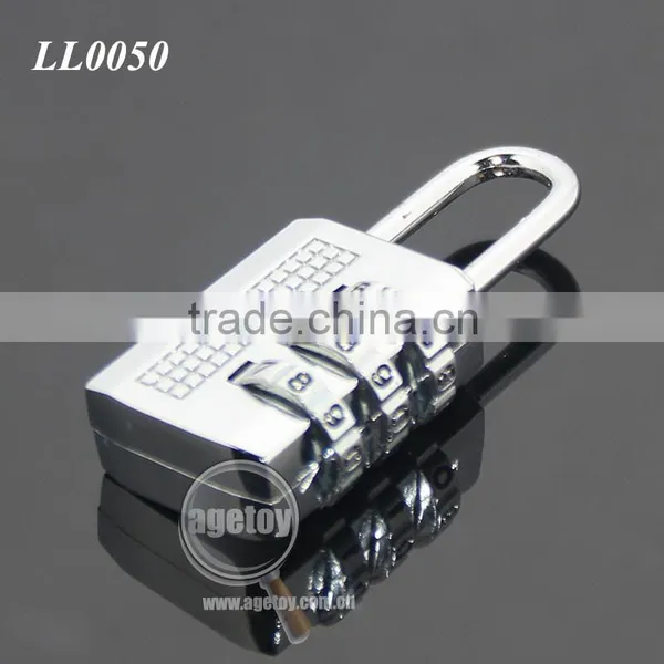 New Travel 3 Digit Code Safe Combination Zinc Alloy Metal Padlock Suitcase Travel Luggage Password Digital Lock photo-6