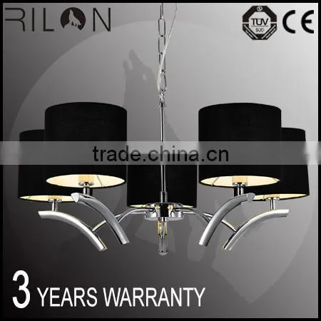 Cloth Shades Metal Pendant Light