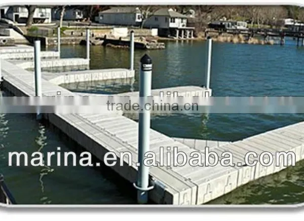 Good Quality White Pontoon Modular Floating Platform photo-6