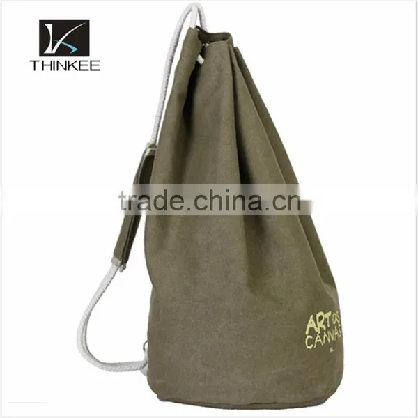 Bucket Type Drawstring Bags Bulk Capacity Drawstring Backpack photo-2