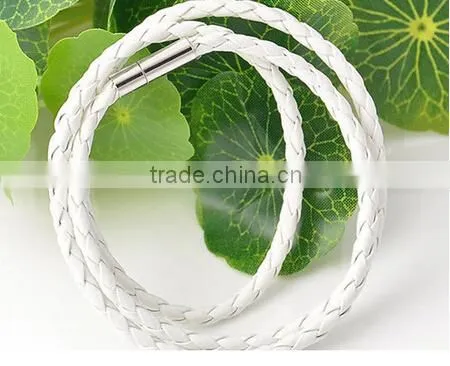 Factory Top Selling Wholesale Magnetic Leather Bracelet/ photo-5