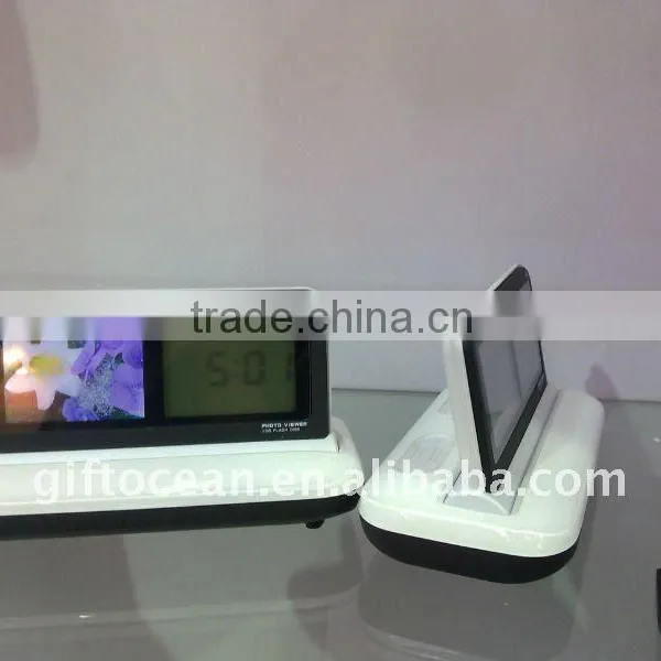 Usb Mini Digital Photo Frame With Calendar Alarm Clock