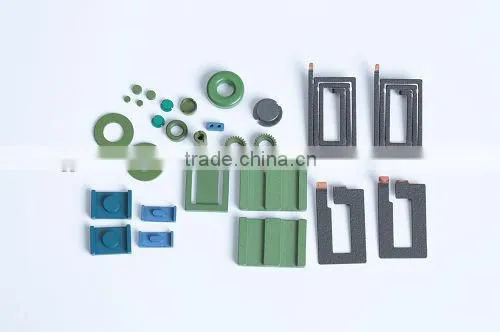Thin film insulating coating for ferrite ring core withstand chemical corrosion
