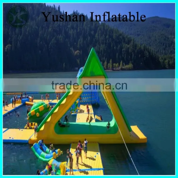 Funny Water Park Games Giant Inflatable Float Slide Manufacturers photo-4