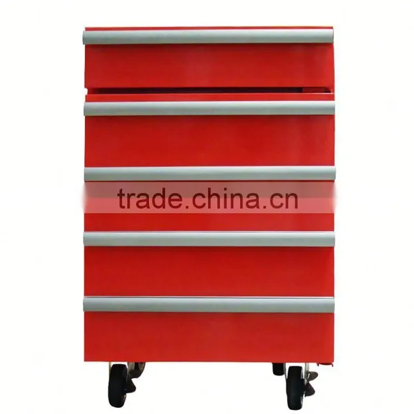 JGA Retro Style 1 Drawer 50L Mini Toolbox Refrigerator , Safe Fridge With 4 Wheels Bottle Opener photo-2