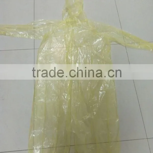Cheap Clear Plastic Raincoat photo-3