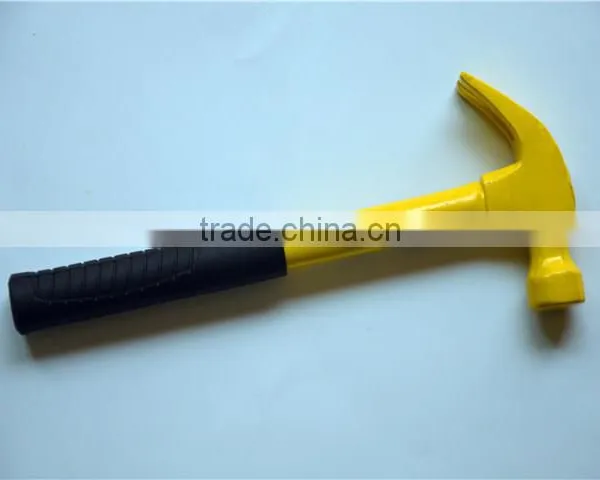 Chinese Steel Claw Hammer With Rubber Handle photo-2
