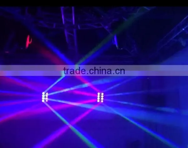 2016 Hot Selling Full Color 8x10w 80w RGBW 4IN1 Disco Stage Light Led Spider Beam Moving Head Light With Base photo-5