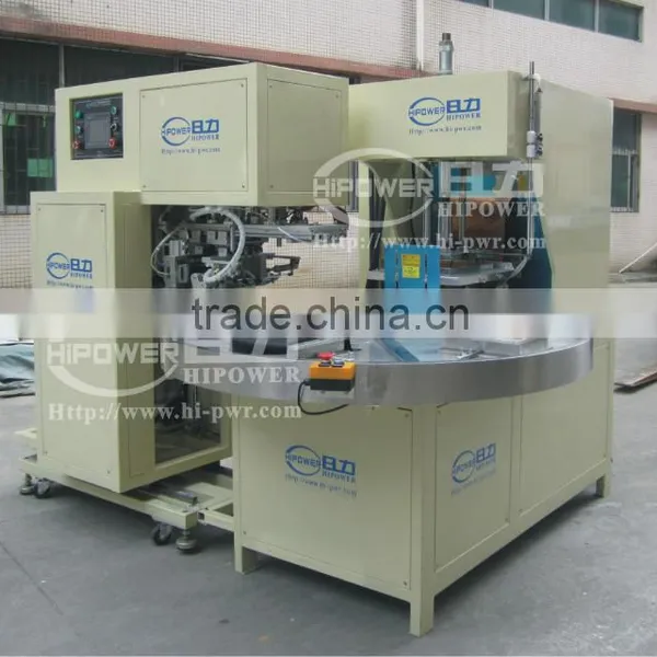 Round Turntable Radio Frequency Welding Machine photo-5