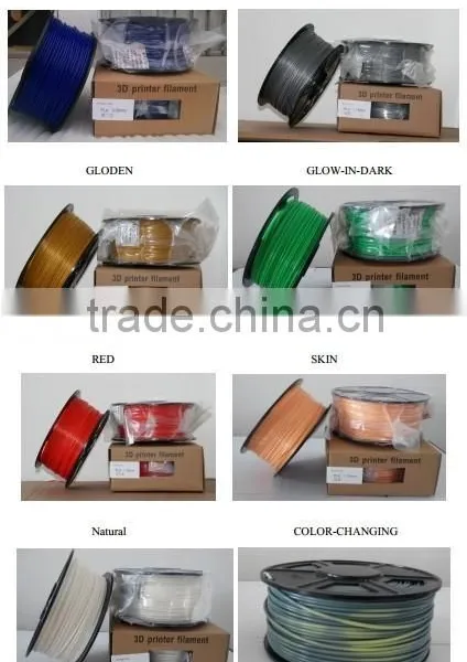 PLA 3d printer material for 3d models printing