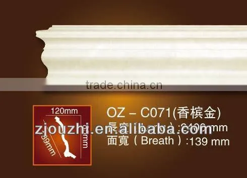 Wall Foam Decoration Polyurethane Mouldings photo-2