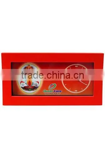 Table Clock With Logo