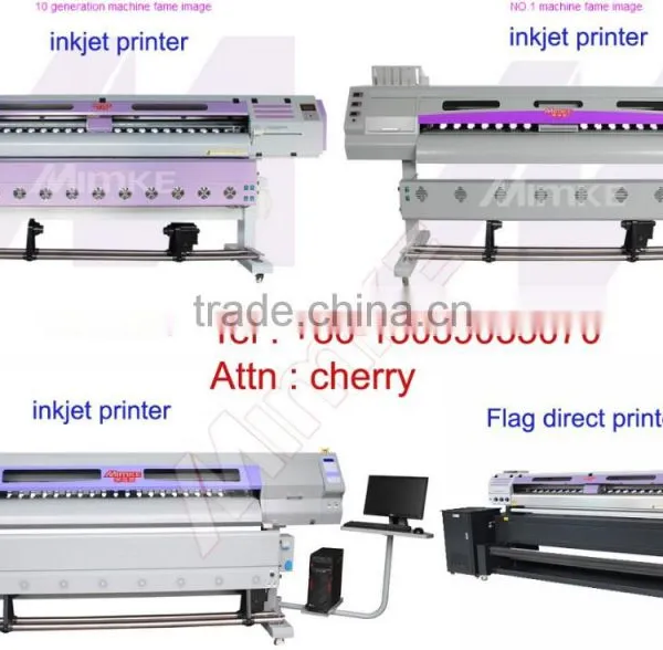 High Speed Senior 1.9 m Indoor Digital Industrial Inkjet Printer With Industrial 5113 Head photo-3