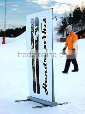 Portable Media Screen 2 Double Sided Outdoor Retractable Banner Stand/Roll up Banner Stand photo-5