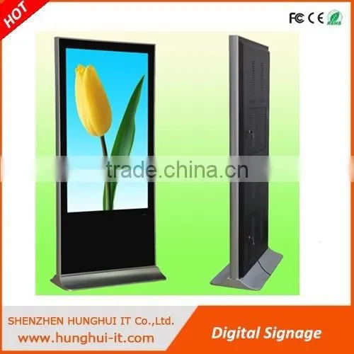 55 Inch IR Touch Mini PC Totem Kiosk With pc photo-3