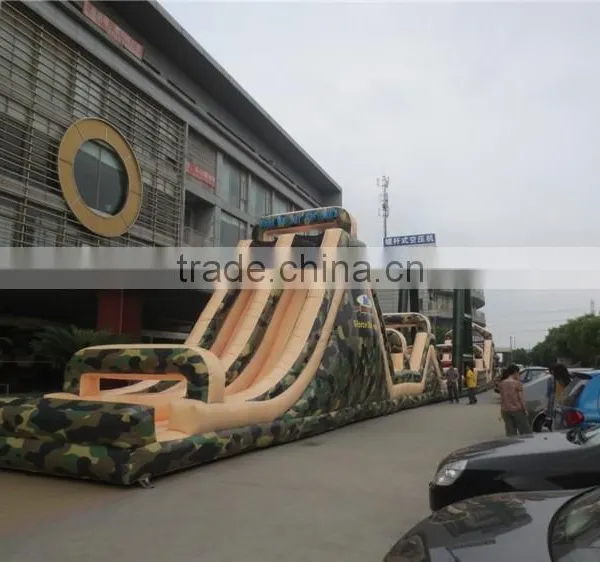 Super Long Military Adult Inflatable Obstacle Course for Sale photo-5