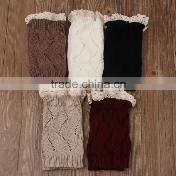 Free Shipping Baby Heated Leg Warmer Infant Crochet Knitted Top Leg Warmer photo-2