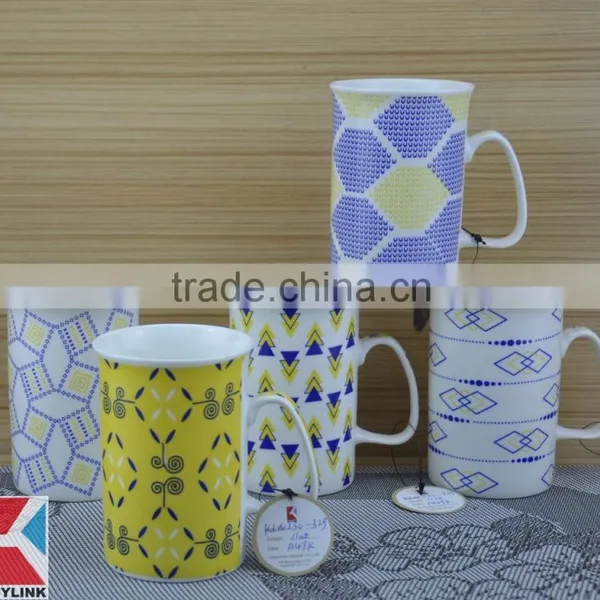 11OZ Magic Arrays Design Full Decal Print Coffee Cups, Shiny Surface New Bone China Mug, KL8009-300 photo-6