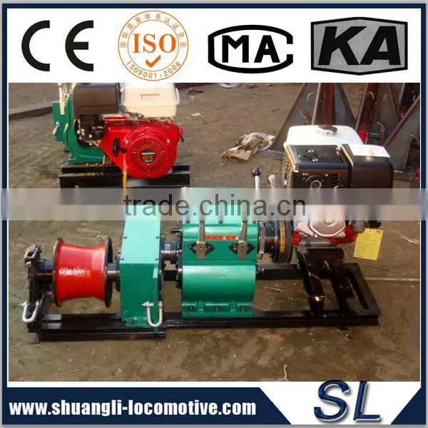 11025lbs Traction Gasoline or Diesel Engine Powered Rope Pulling Winch For The Wild Mountain Construction photo-6