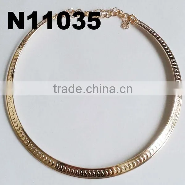 Stiff Metal Choker Necklace Metal Necklace Wholesale