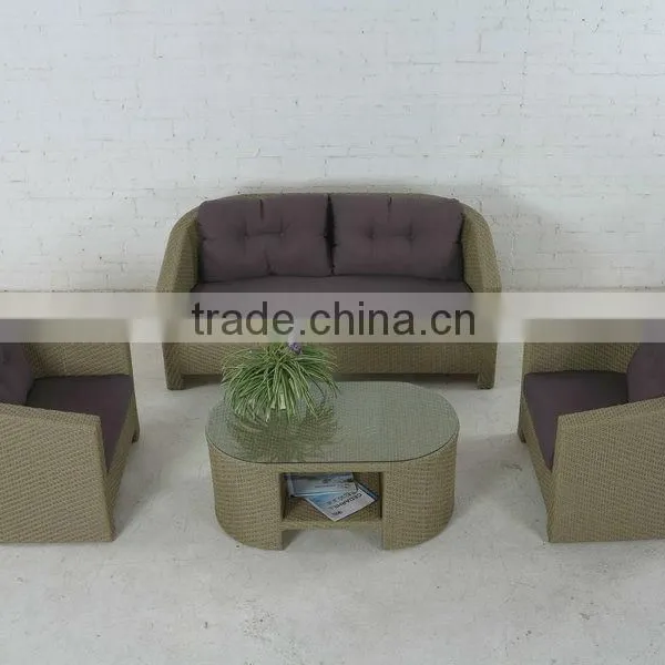 Outdoor Furniture Rattan Sofa Garden Furniture-wicker Sofa Set