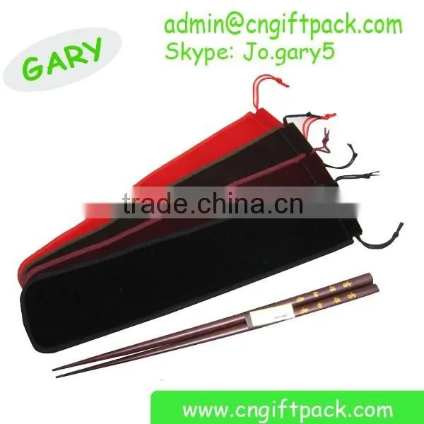 Custom Velvet Drawstring Chinese Wedding Gift Pouch Bag photo-3