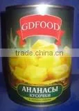 Canned Pieces Pineapple in Light Syrup 580ml