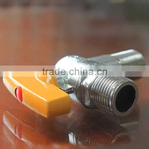 Express Male Thread Gas Valve Types Full Flow With Brass Gas Valve photo-2