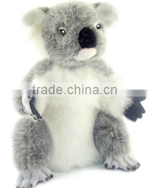 Grey Koala Plush Body Puppet