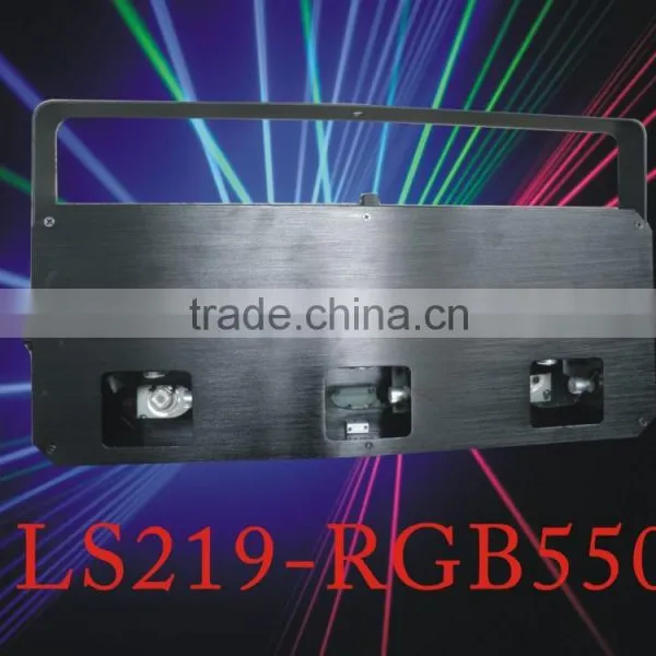 Three Lens Three Colors Laser Stage Lightings for Disco Party photo-2