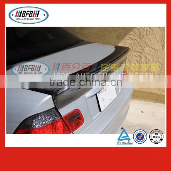 3 Series 1998-2005 FOR Bmw E46 M3 Carbon Fiber Rear Spolier 4 DOOR Bodykits photo-2