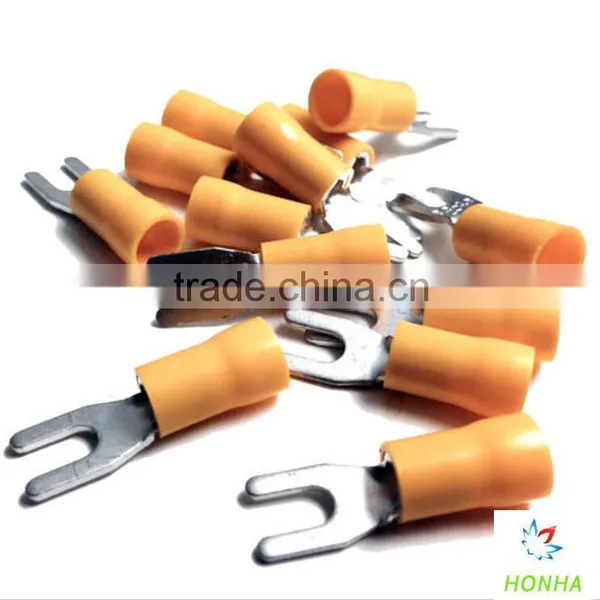 3.7mm Insulated Sleeve Spade Terminal,Insulated Locking Spade Terminal,Insulated Flange Spade Terminals photo-2