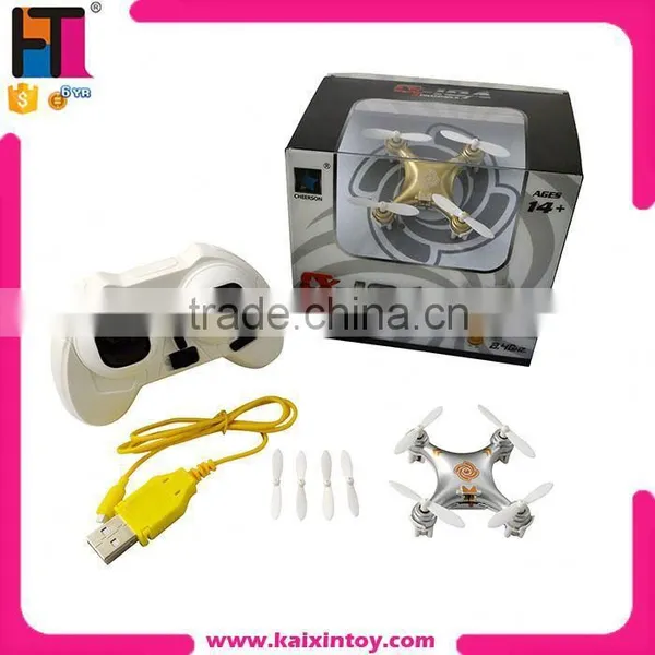 4 Function With 6 Axis Gyro Headless Mode Mini Cx-10a Nano Drone rc Toy photo-3