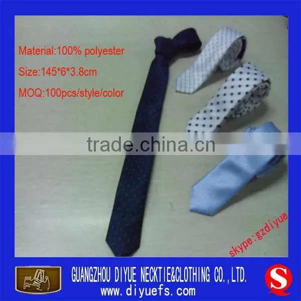 Aberdeen Rosybrown Polyester Neckties