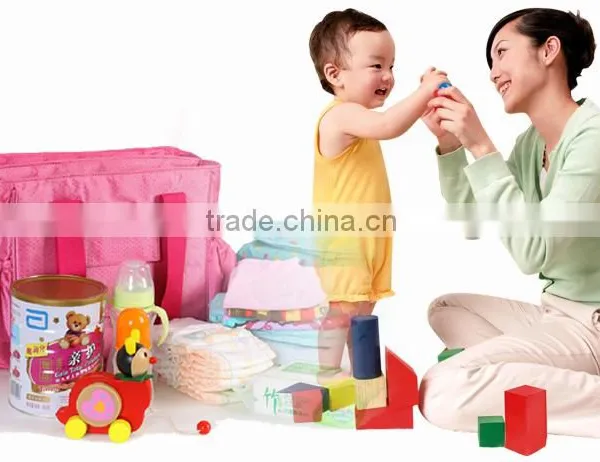 New Baby Diaper Nappy Bag Waterproof Tote Changing Mummy Bag photo-5