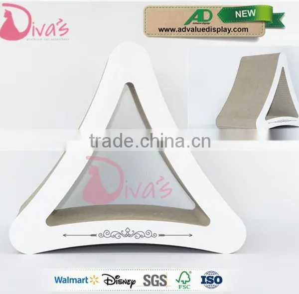 China Supplier Trangle Three Sides Corrugated Cardboard Cat Scratcher Best Cat Scratch Post Quality Choice photo-2