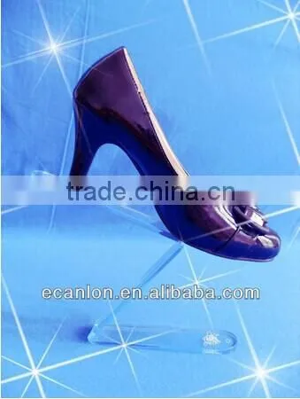 Transparent High Heel Shoes Display Acrylic Shoes Holder photo-4