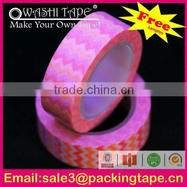 Hot Sale Custom Neon Color Washi Tape photo-6