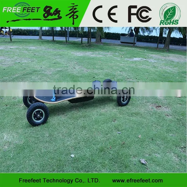 Electric Four Wheel Scooter Self Balance Segwaye Electric Longboard Skateboard photo-3