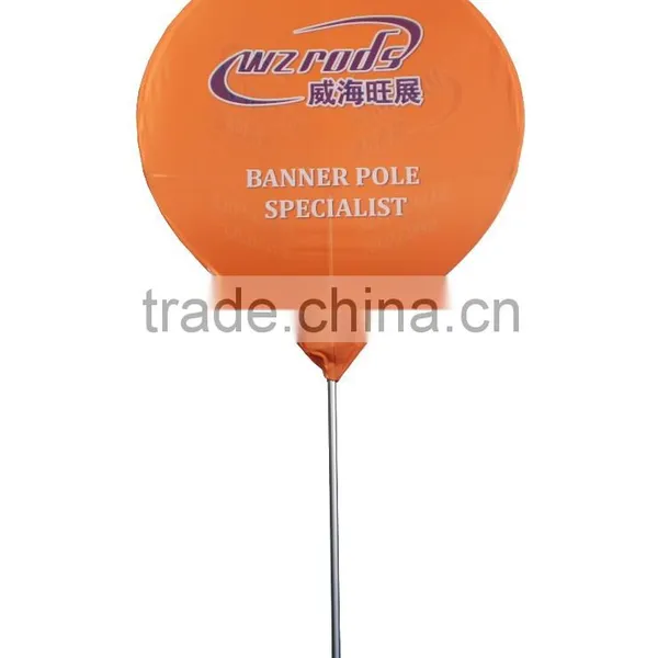 110g Knitted Polyester Custom Printed Fin Banner