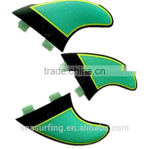 G5 Set Thruster Honebycomb Light Color Fins Carbon Fins