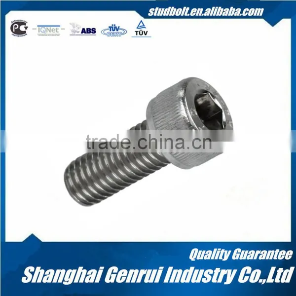 Stainless Steel304 Cylinder Screw DIN7984 Hex Socket Thin Head Cap Screw With Full Thread photo-2