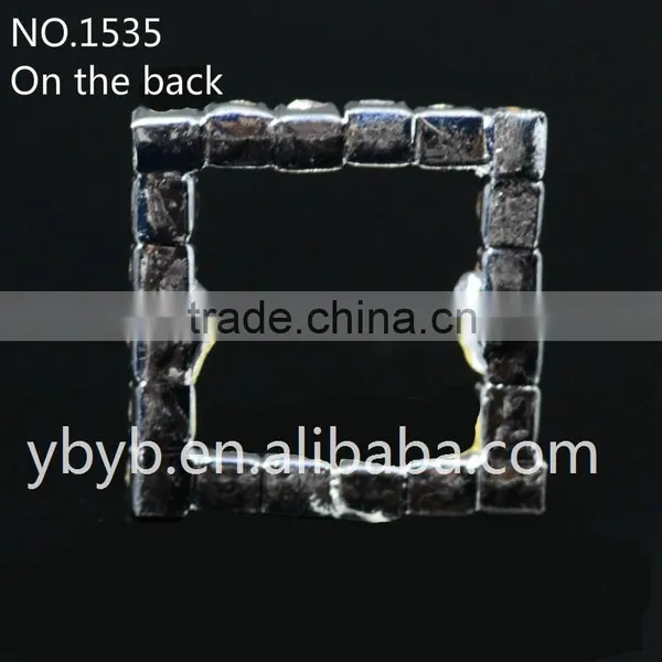 Rose Crystal Rhinestone Buckle for Wedding Invitation-1535 photo-3