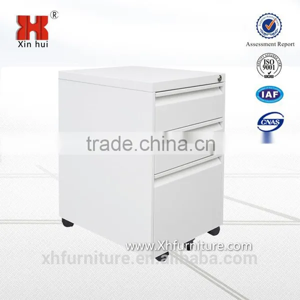 Black 3 Drawer Move Metal Cabinet photo-6