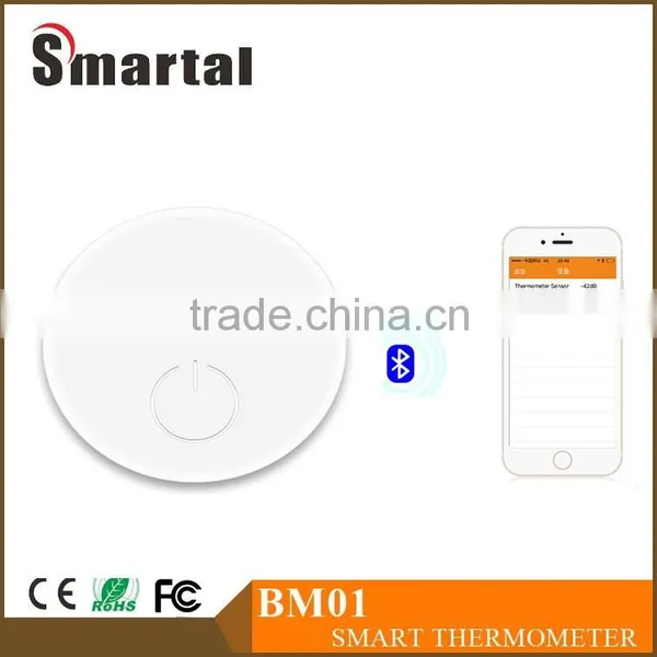 Bluetooth 4.0 Waterproof Baby Thermometer Low Battery Warning/ Cloud Storage Backup/Data Sharing