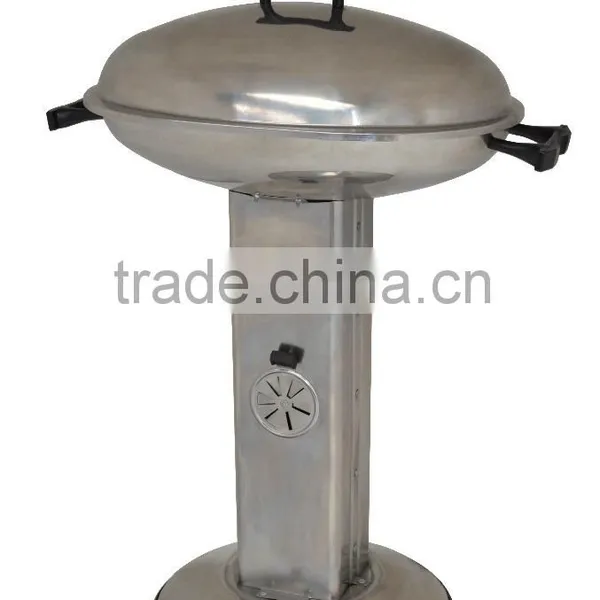 Stainless Steel Pedestal Bbq Grill photo-2