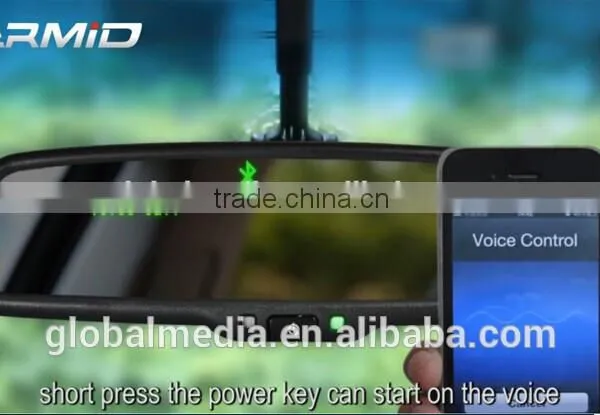 Interior High Brightness LCD Screen With Bluetooth Rearview Mirror Display With OEM Bracket for Most Cars photo-2