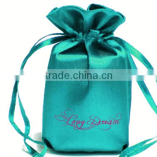 Satin Drawstring Pouch for Promotion photo-2