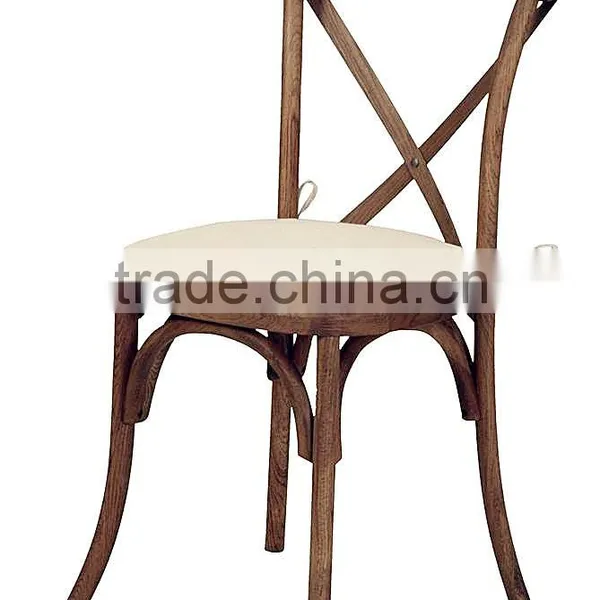 Wooden Cross Back Rental Chair photo-2